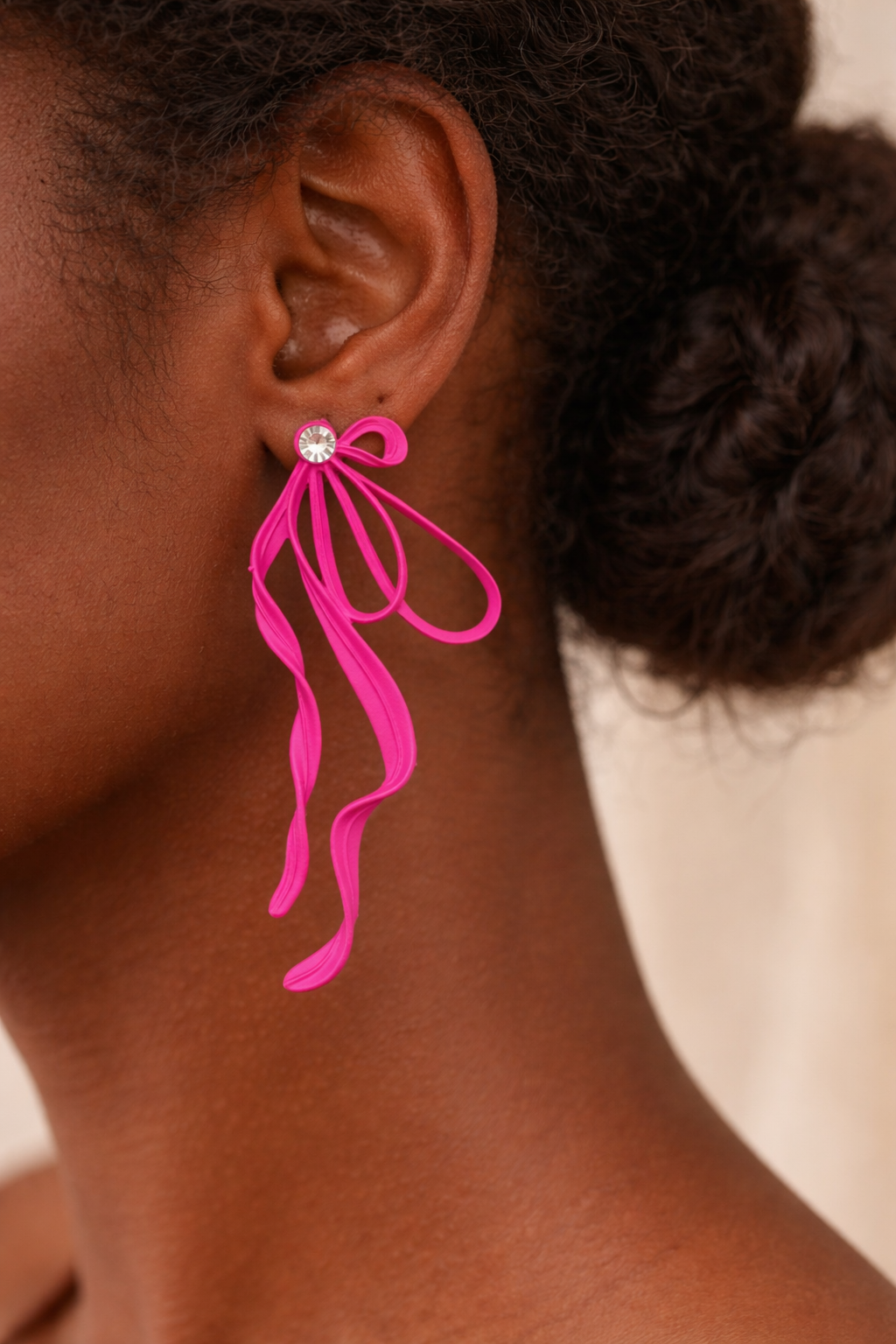 Aura Fuschia Earrings