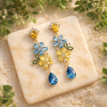 Sunflower Garden Drop Earrings