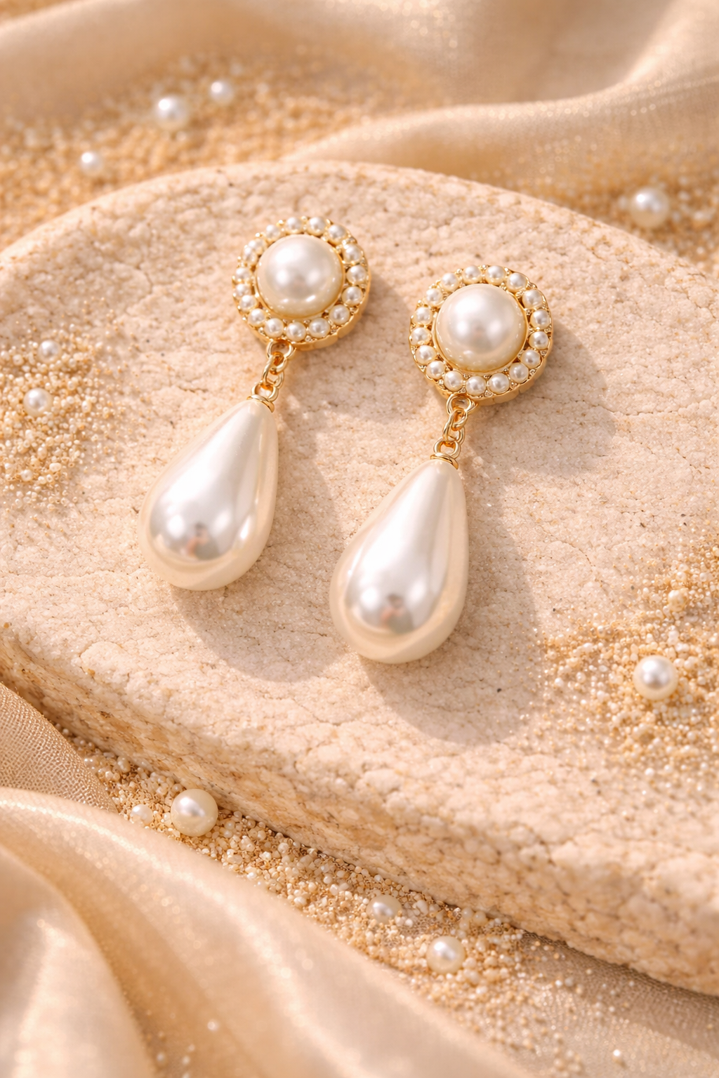 Luna Pearl Drop Earrings