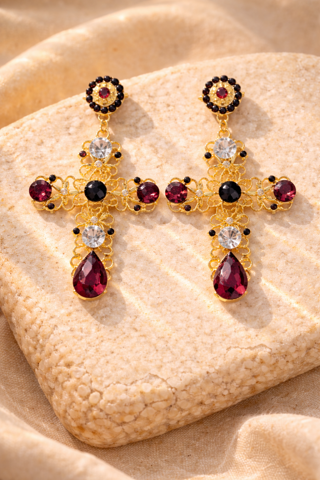 Orion Cross Earrings